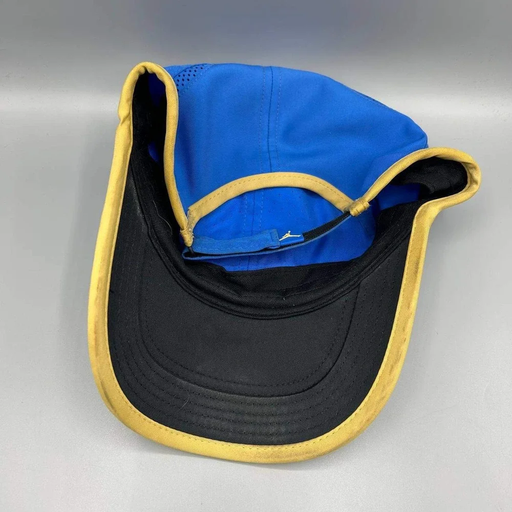 UCLA Bruins x Air Jordan Hat Men Blue NCAA‎ Jumpman Strap Back Cap New